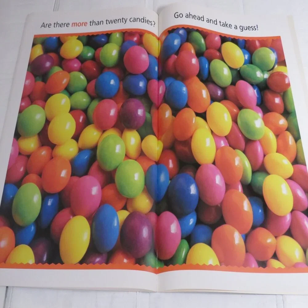 More OR Less BIG BOOK (almost 2 feet tall) with teacher pages CLASSROOM SIZE